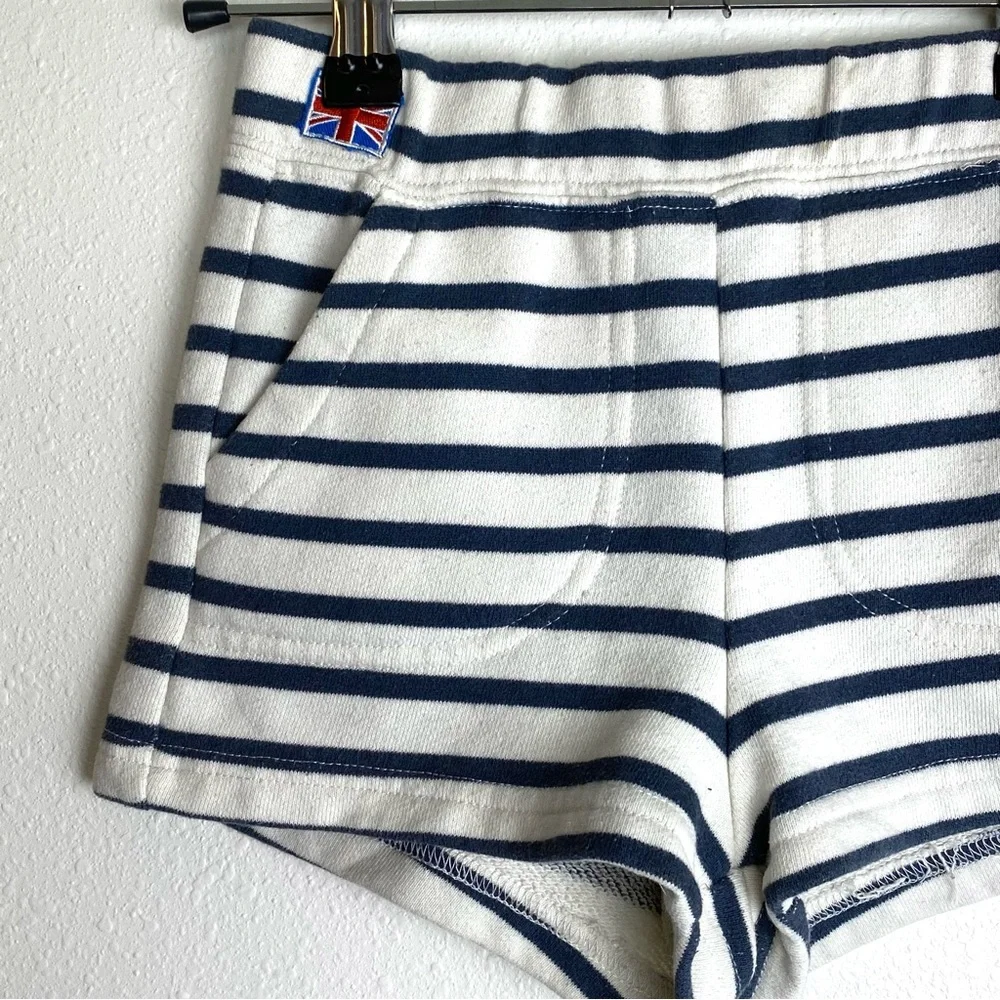 Junk Food Striped Knit Shorts - Small